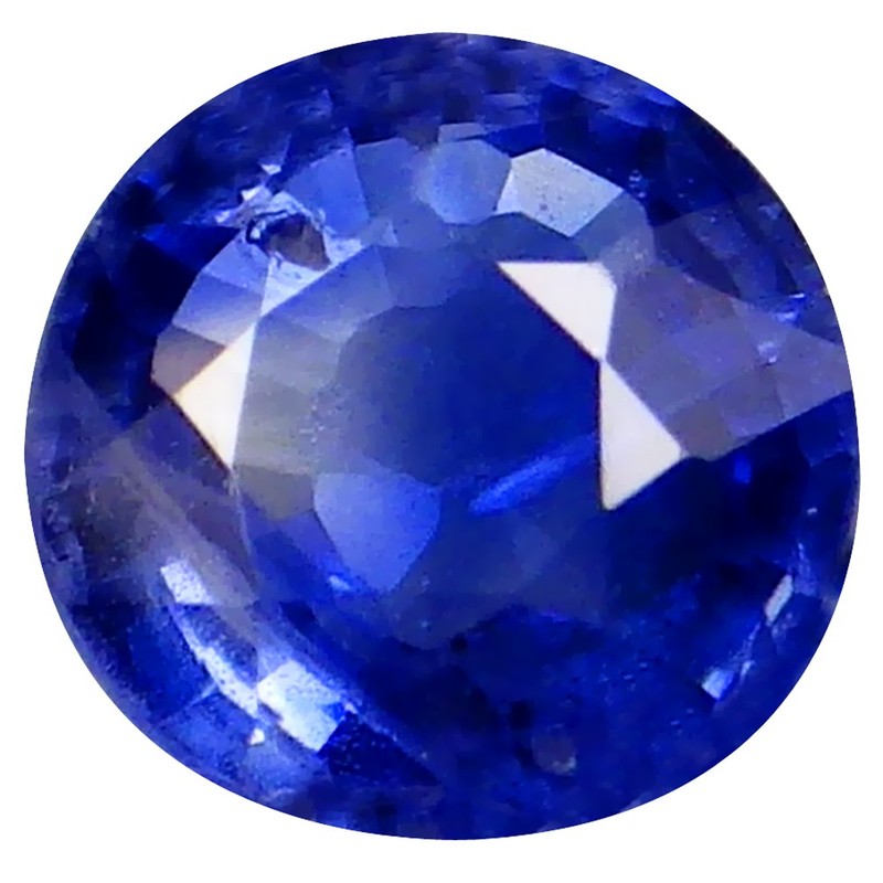 0.35 ct Awe-inspiring Round (4 x 4 mm) Heated Ceylon - Sri Lanka Blue Sapphire