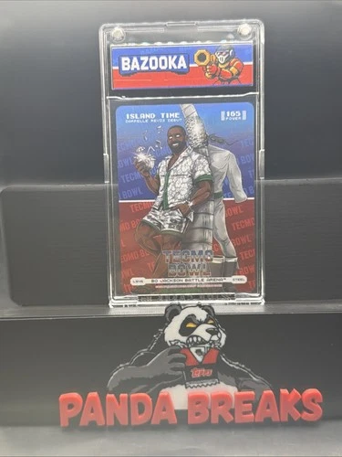 2026 Bo Jackson Battle Arena Tecmo Island Time Logo Steel Power 165