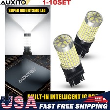 3157 3156 Led Reverse Backup Light Bulbs 6500k White 4000lm Super Bright 2-20x