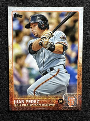 JUAN PEREZ #475 2015 Topps Baseball QTY San Francisco Giants