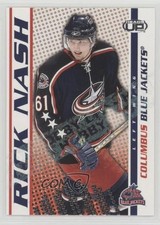 2003-04 Pacific Heads Up Hobby LTD 186/299 Rick Nash #29 0q3