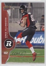 2017 Upper Deck CFL Greg Ellingson #86 0e3