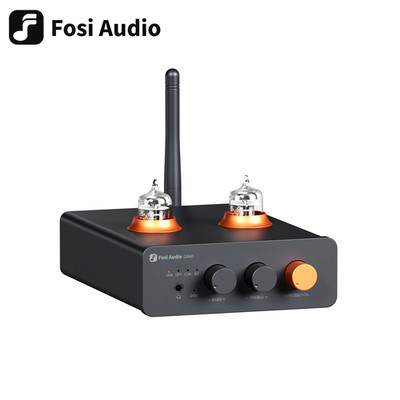 Fosi Audio GR40 HiFi Tube DAC Headphone Amp Preamp USB Bluetooth Optical RCA
