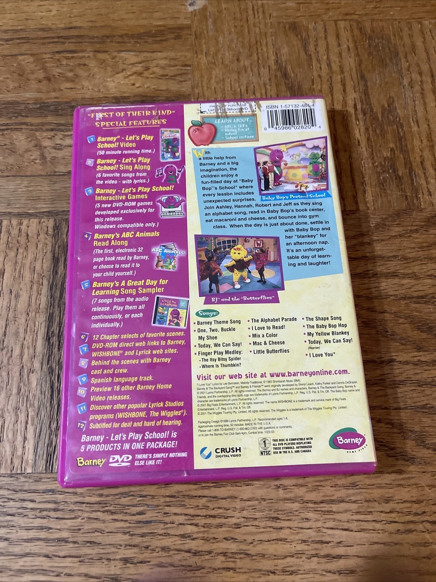その他 Barney - Barney&#39;s Let&#39;s Play School [DVD] [Import] Barney: Let's Play School [1999] - 1999 DVD Release - YouTube