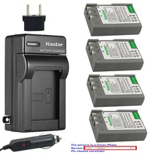 Kastar Battery AC Travel Charger for EN-EL9a MH-23 Nikon D40X SLR Digital Camera