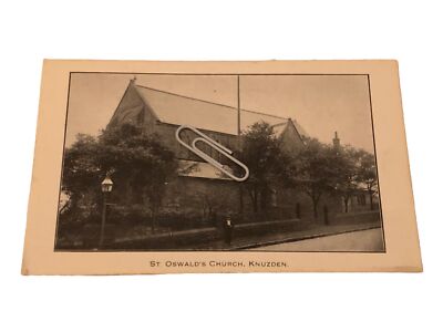 St. Oswald Kirche Knuzden animierte Straßenansicht unbespielt ungeteilte Rückseite