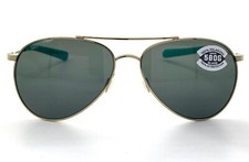 Costa Del Mar Piper Sunglasses Shiny Gold/Gray 580Glass