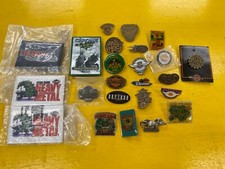 Vintage Harley Davidson Hat Pins HOG Biker Run Motorcycle Owner's buttons lot