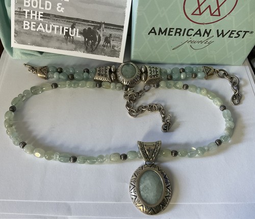 Carolyn Pollack Sterling Silver Necklace Pendant Bracelet American West Set