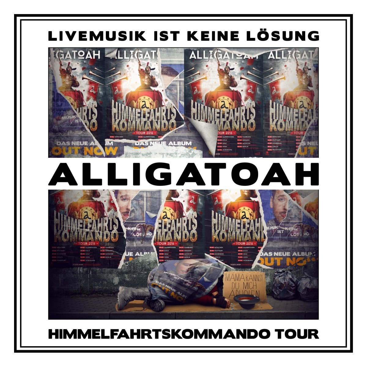 Alligatoah Livemusik Ist Keine Lösung-Himmelfahrtskommando (CD)
