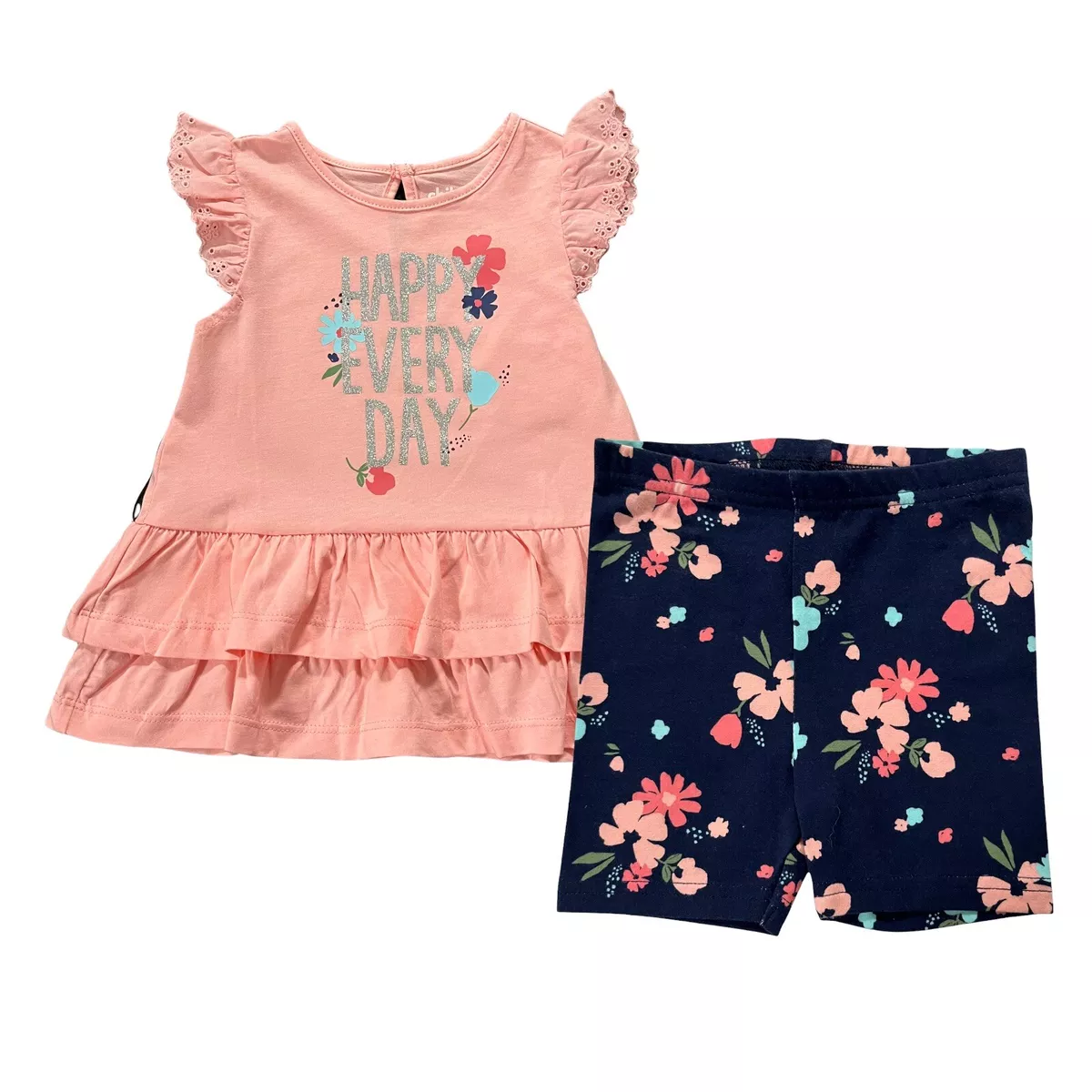 Carter's Child of Mine Baby Girl Outfit Set, 3-Piece, Sizes 0-24 Months