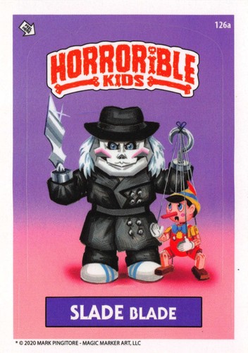 Mark Pingitore Horrorible Kids Serie 5 U Pick GPK 2020 completa tu conjunto - Imagen 143 de 182