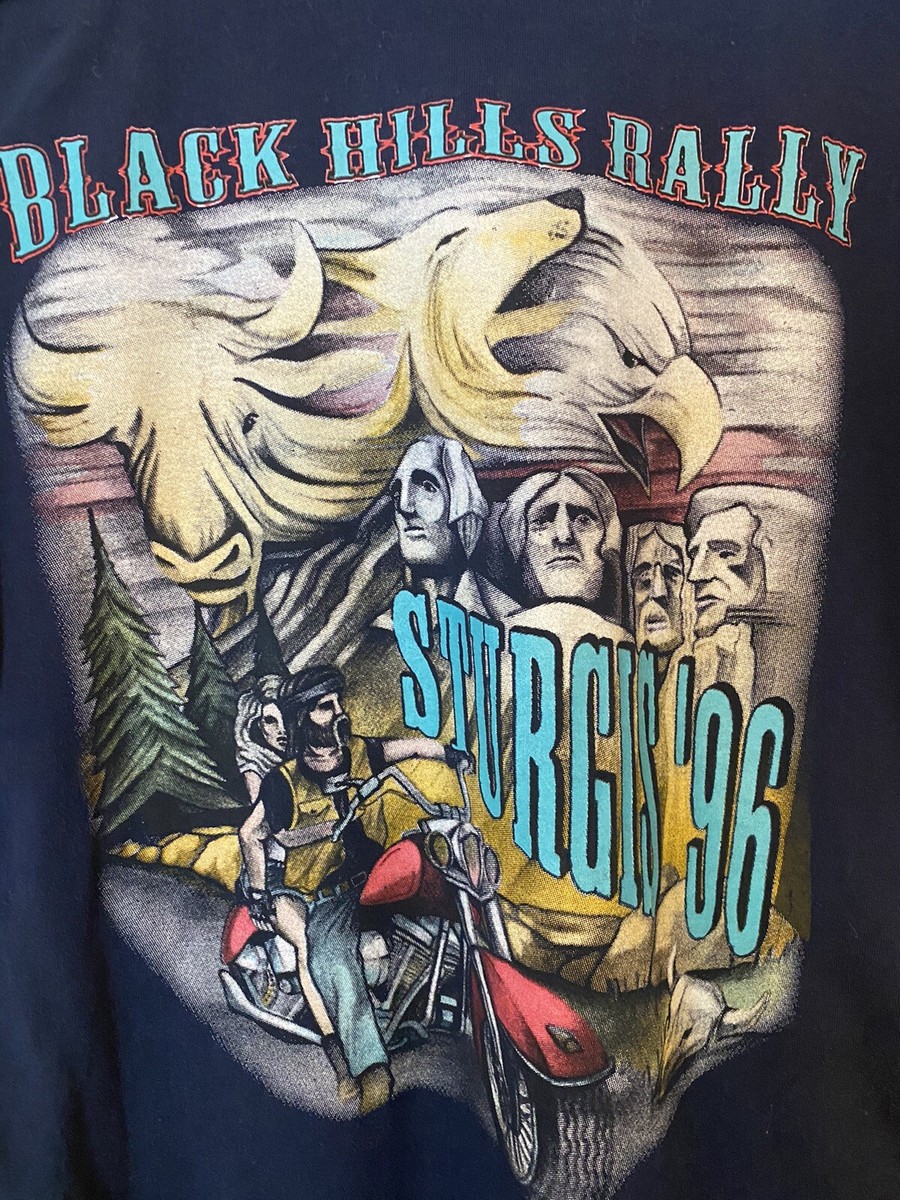 VTG 90s Harley Davidson Motorcycle T-Shirt X Large Sturgis