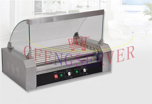 1PCS New 1.4KW Commercial 7 Roller Hot Dog Grill Cooker Machine 220V - Picture 5 of 5
