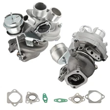 Twin Turbo Turbocharger For Ford F150 Truck 2011-2012 3.5 L V6 Water+Oil Cooling