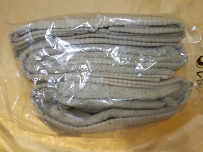  BELLINO FINE LINES EGYPTIAN COTTON SAGE 6 piece  SET TOWELS MADE IN COLUMBIA