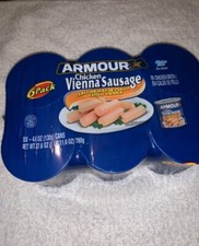 Armour 6 Pack Chicken Vienna Sausage Great For Dinner Recipe