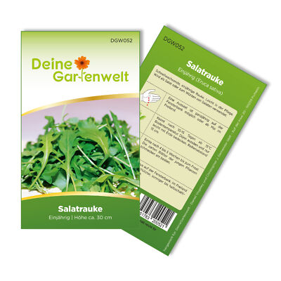 Salatrauke Einjährig Samen - Eruca sativa - Salatraukesamen