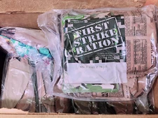 First Strike Ration (FSR) 24Hr Meal Pack 3 MREs in 1, Lightweight & Ready to Eat