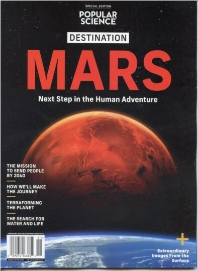 Popular Science Destination MARS Magazine issue Special Edition - Image 2 of 3