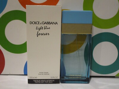 DOLCE & GABBANA ~ LIGHT BLUE FOREVER PARFUM SPRAY ~ 3.3 OZ