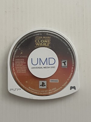 Star Wars The Clone Wars Republic Heroes PSP Loose UMD