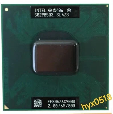 Intel Core 2 Extreme X9000 SLAZ3 dual-core 2.80GHz 800MHz 6MB notebook CPU - Bild 1 von 3