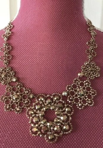 Kate Spade New York Babero Chapado en Oro Rosa Moda Collares y Colgantes