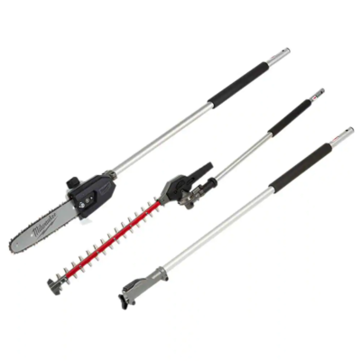 10 inch Pole Saw and Articulating Hedge Trimmer Attachments with 3 ft. Extension eBay