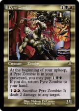 x1 Pyre Zombie - Retro Frame R MTG Dominaria Remastered M/NM, English