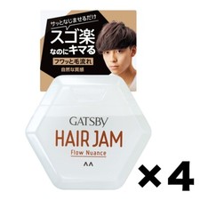 Gatsby Hair Jam Flow Nuance Hair Styling Lotion 4Pack Set 110g 85mm 38mm 118mm
