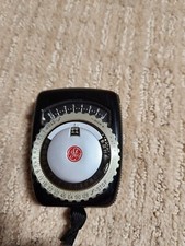 General Electric GE PR-1 Light Exposure Meter With Case Photography Tested