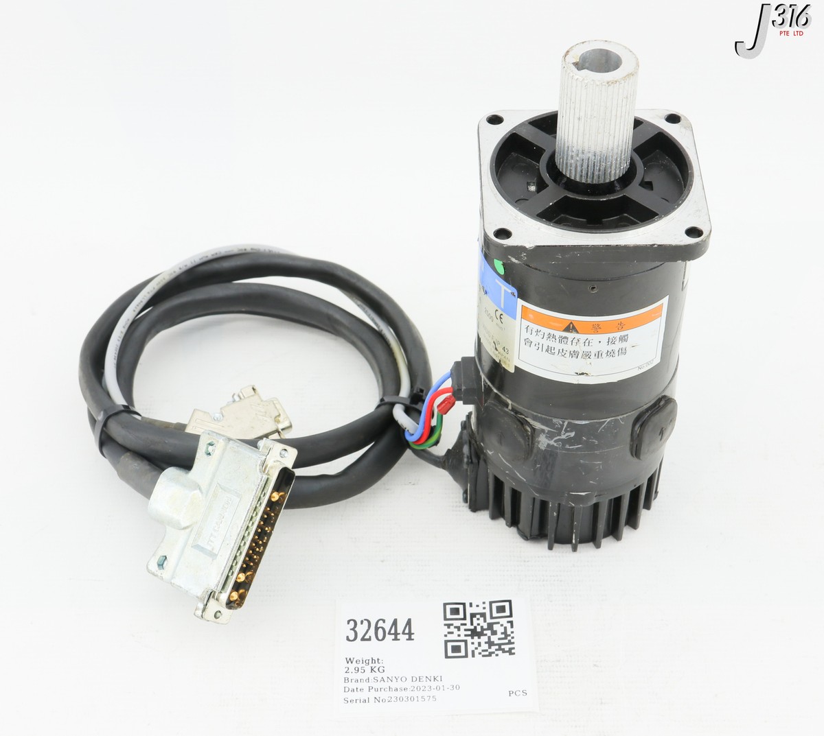 32644 SANYO DENKI DC SERVO MOTOR, SANMOTION T T730-042E59 | eBay