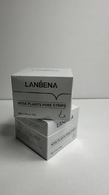 Lanbena Blackhead Remover Nose Plants Pore Strips 1.76 Oz/50g Sealed New(D105)