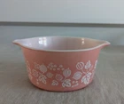 Vintage 1 Qt Pyrex Gooseberry 473 Casserole