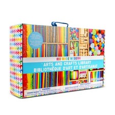 1000 Piece Kids Arts and Crafts Supply Kit for DIY Projects and Fun