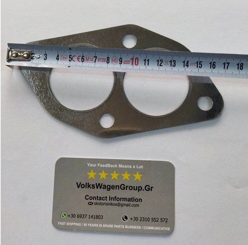 VOLKSWAGEN ,PASSAT 1980-2000 (1600cc-1800cc) Flange ,Exhaust Pipe (Metal) - Picture 2 of 2