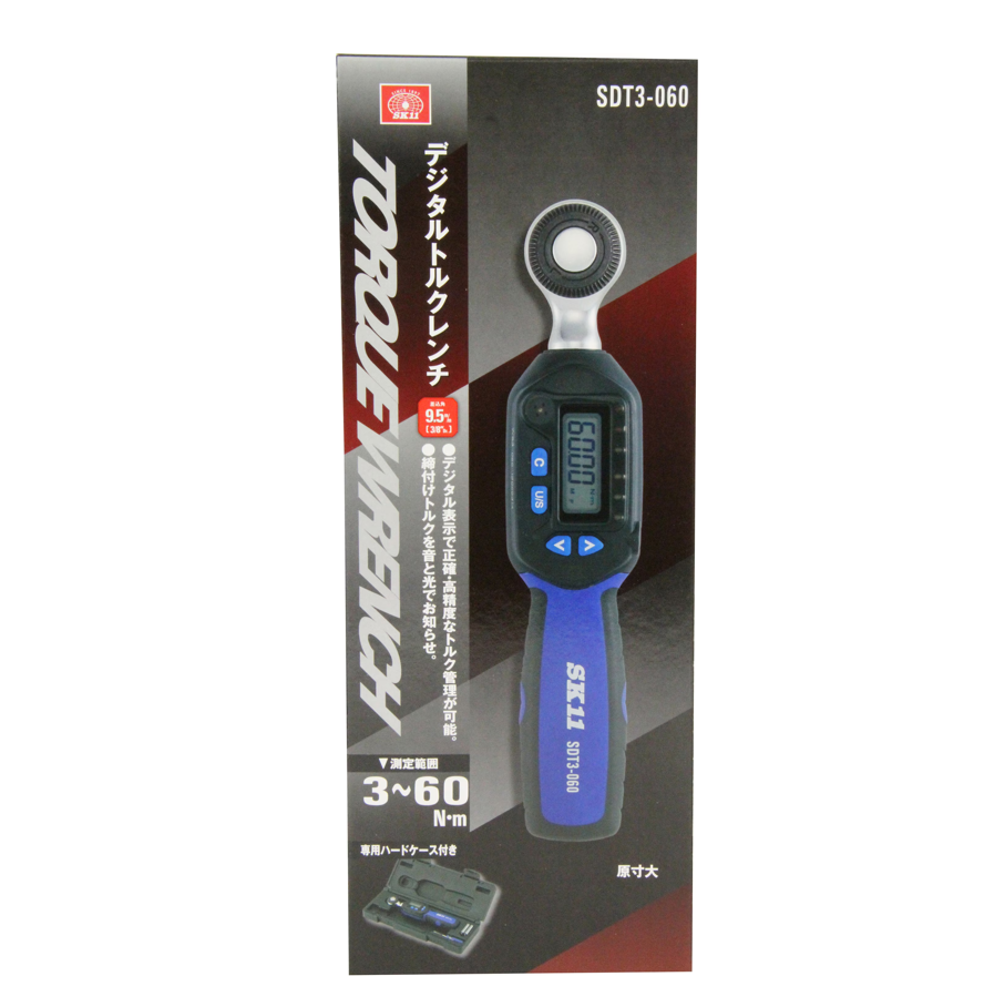 SK11 Digital Torque Wrench Insertion Angle 9.5Mm 3/8 Inch SDT3-060 