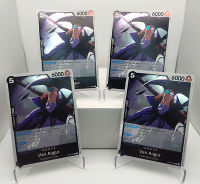 Van Augur Playset - OP09-083 x4 - Emperors in the New World - One Piece TCG