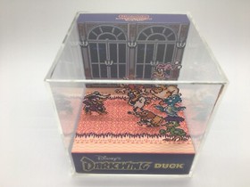 Darkwing Duck NES Let's Get Dangerous! Shadow Box Diorama Cube
