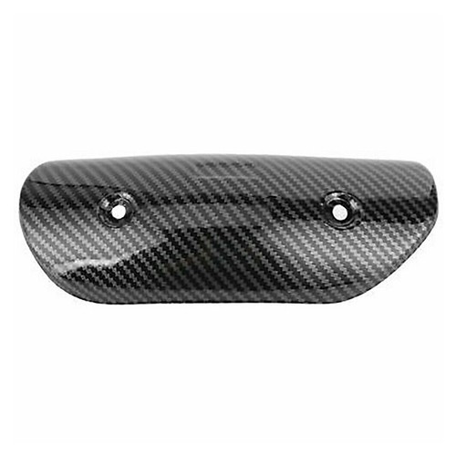 Motorcycle Exhaust Muffler Pipe Heat Shield Cover Heel Guard with Clamp New - Picture 3 of 5