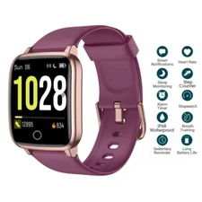 Fitness Activity Tracker Watch as Fitbit Heart Rate Monitor Pedometer for Women