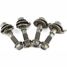 4pcs 14mm Adjustable Camber Bolt Kit Camber Set Front Wheel Alignment Correction