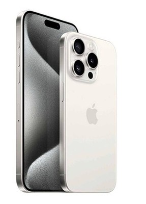 Apple iPhone 15 Pro Max / 256 GB - White Titanium/Wie Neu
