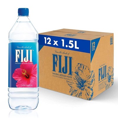 Fiji Natural Artesian Water 1.5L Bottles (Pack of 12) Free Shipping, New