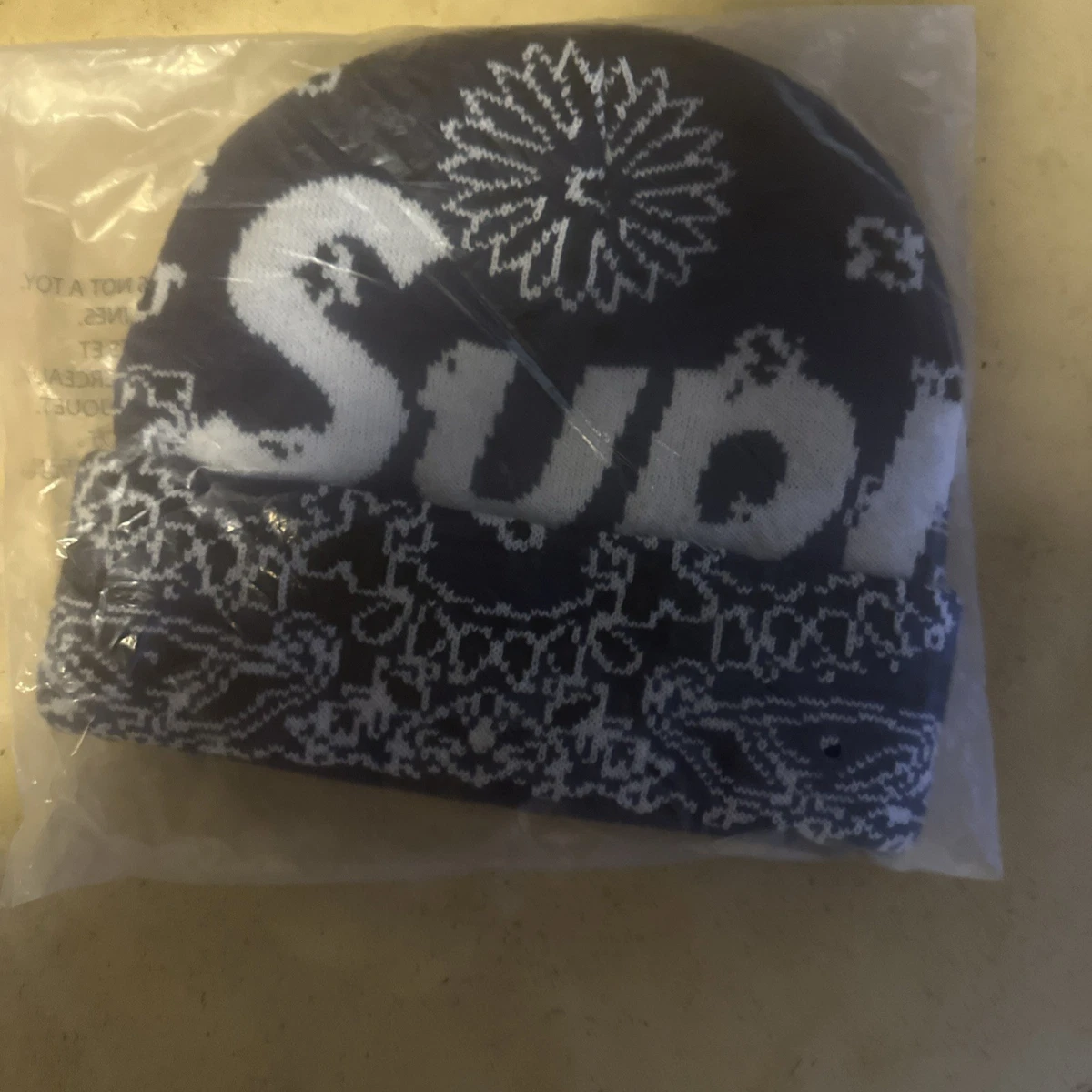 Supreme Beanie Blue Hats for Men for sale - eBay