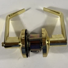 Copper Creek AL6231PB  Commercial Grade 2 Keyed Entry Single Cylinder Leverset