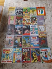 VINTAGE UNDERGROUNDD COMIX LOT OF 25 HIGH-GRADE DEALER LOT CHEAP!