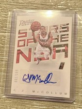 Cj Mccollum Autograph #1 / 199