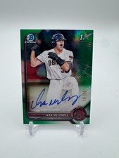 2022 BOWMAN DRAFT IVAN MELENDEZ CHR.DP AUTO - GREEN REFRACTOR /99